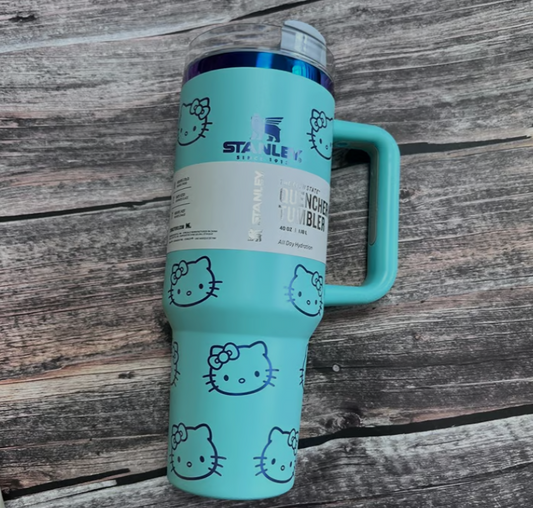 [Buy 1 Get 1 Free]Stanley Quencher H2.0 Tumbler with Handle and Straw 40 oz | Flowstate 3-Position Lid | Cup Holder Compatible for Travel | Insulated Stainless Steel Cup | BPA-Free