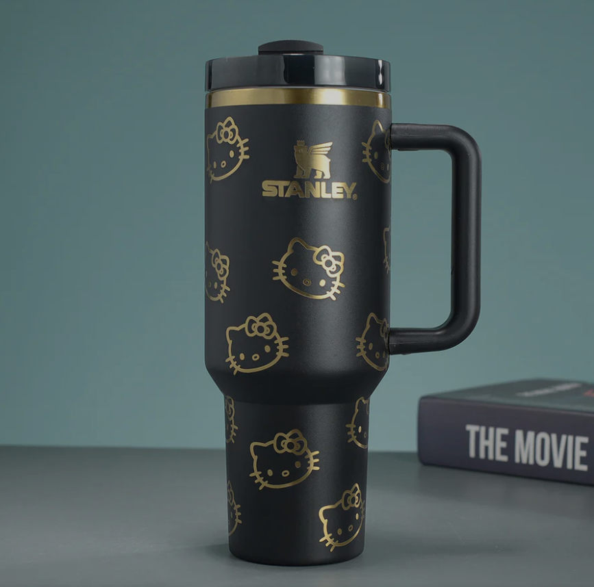 [Buy 1 Get 1 Free]Stanley Quencher H2.0 Tumbler with Handle and Straw 40 oz | Flowstate 3-Position Lid | Cup Holder Compatible for Travel | Insulated Stainless Steel Cup | BPA-Free